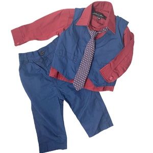 Little kid 4 piece suit set